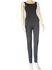 Tuta Slimming a Coste con Scollo Quadrato - Moda Donna Autunno/Inverno 2025