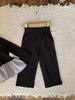 Jenny Kids' Patchwork Cardigan & Wide-Leg Pants Set - Autumn Fashion for Girls
