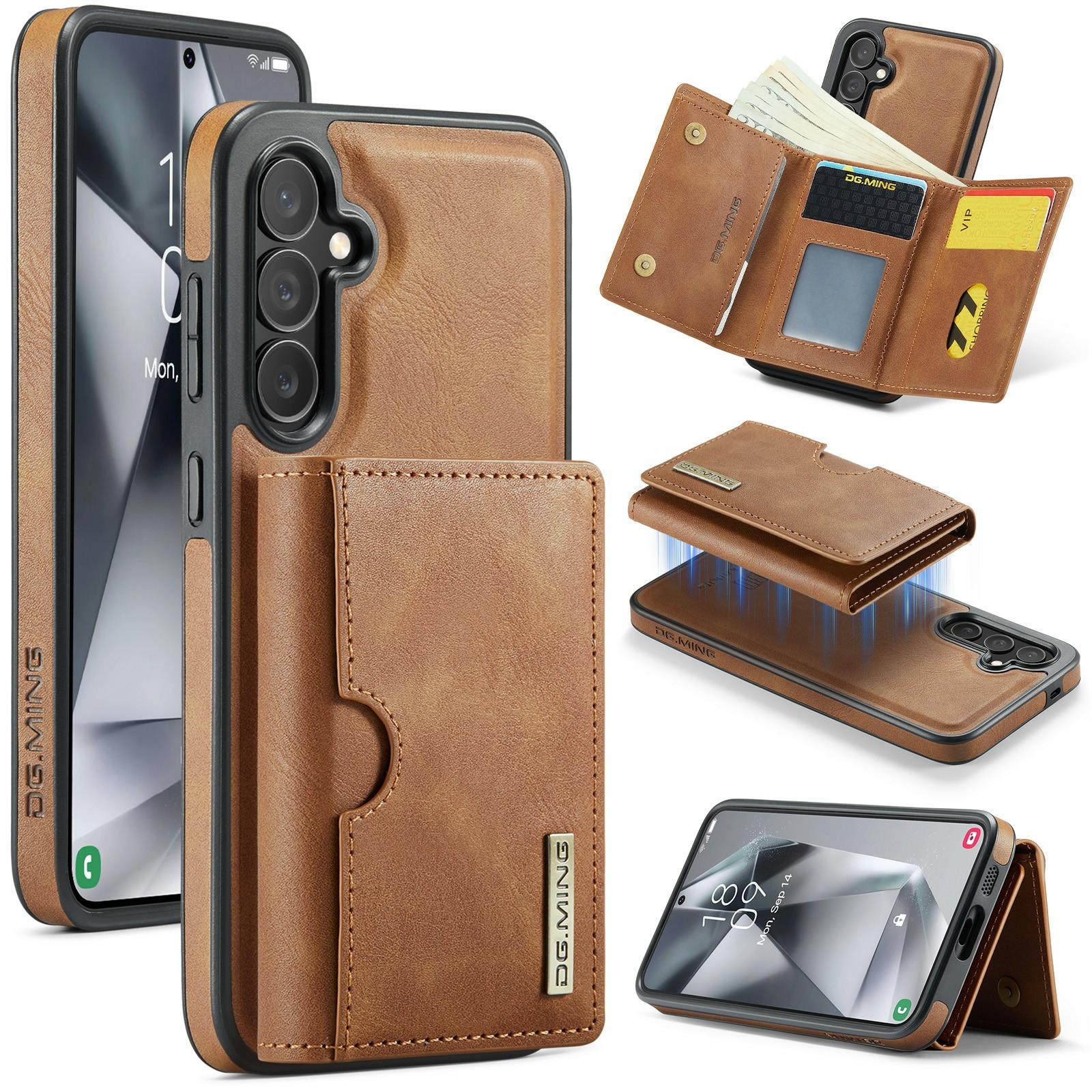 

Чохол DG.MING Серії M6 для Samsung Galaxy S26 Гаманець із блокуванням RFID Багатошаровий тримач для карток Гаманець для монет Сумка
