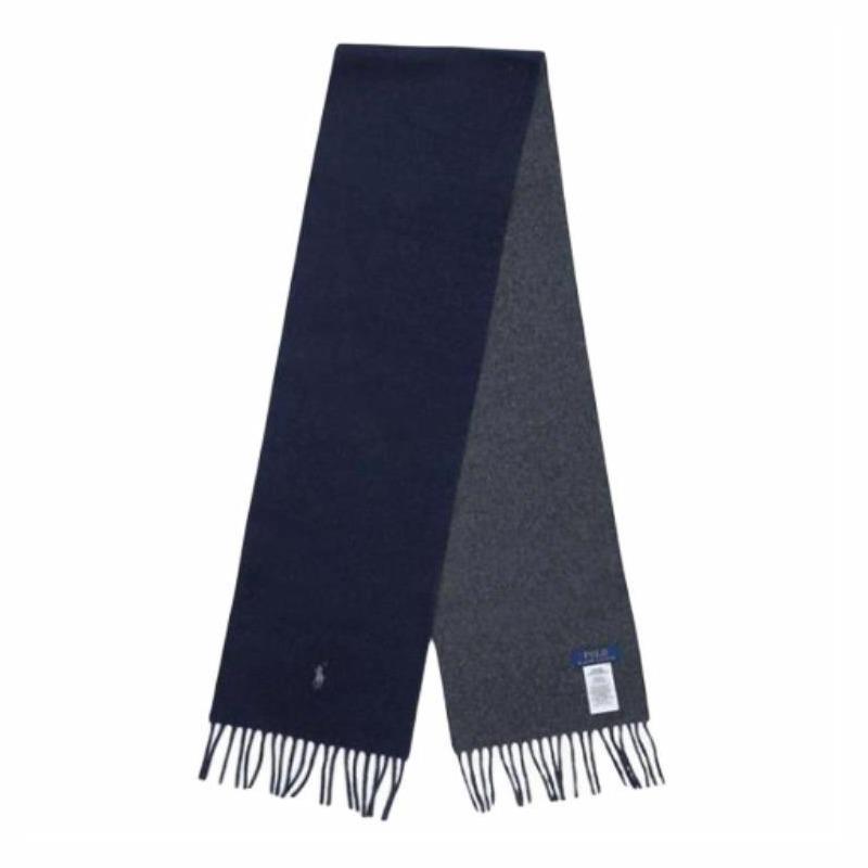Polo Ralph Lauren Logo Embroidered Tassel Decoration, Wool Nylon Wool Scarf, Same Style for Men and Women, PC0455411