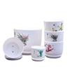 White Plastic Flower Pot Extra Large Imitation Porcelain PP Resin Flower Pot  Gardening