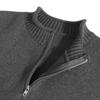 Men's Japanese Style Zipper Knitted Cardigan Jacket