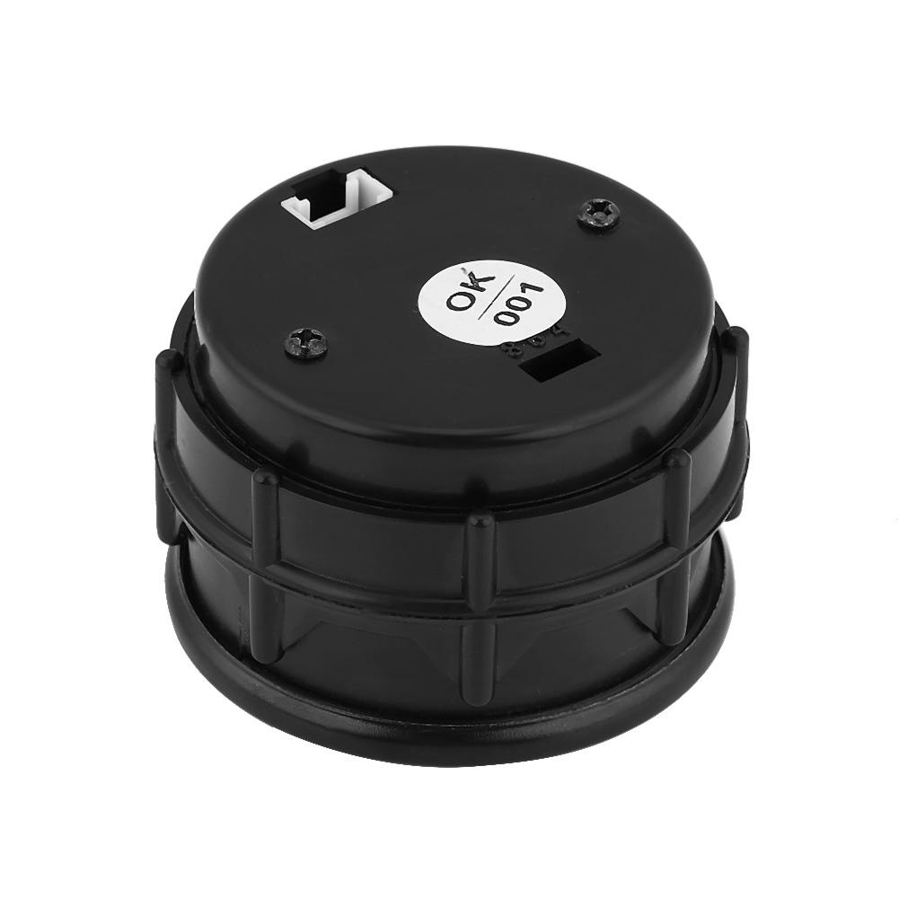 2 Inch 52mm Car Blue LED Digital Water Temperature Gauge Kit with Temp Sensor Black