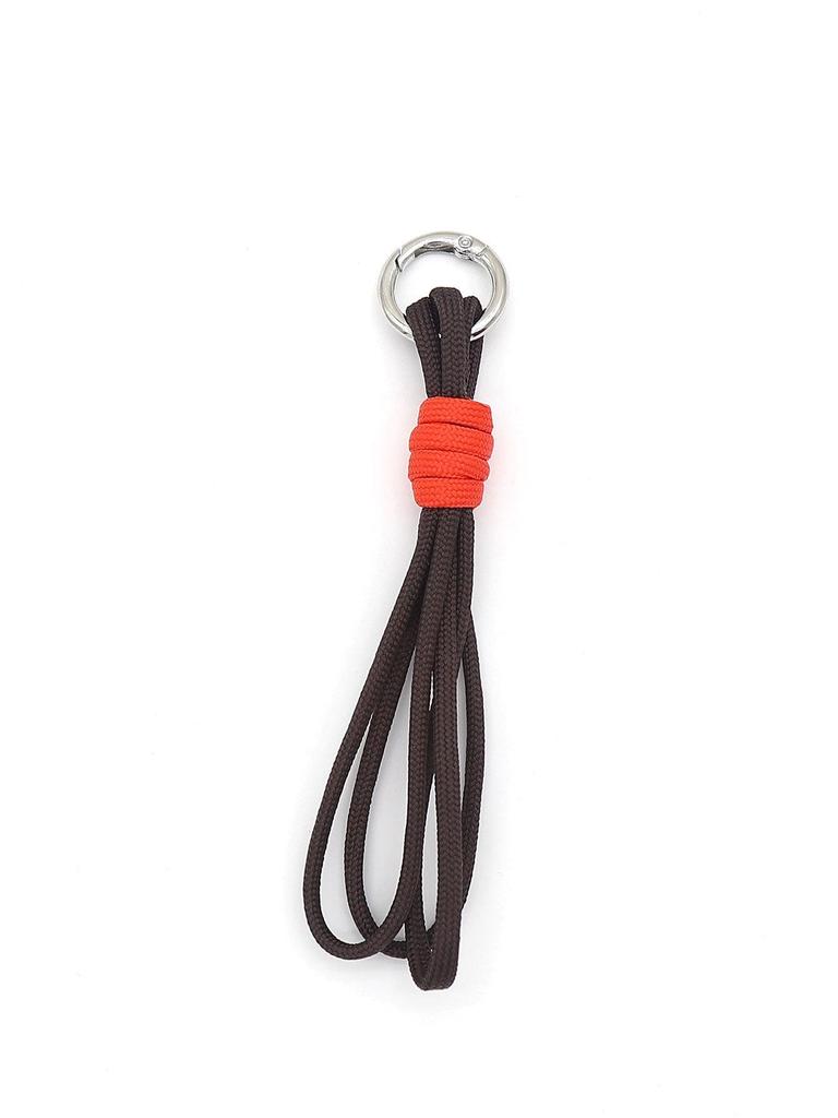 Handmade Multi-color Woven Polyester Keychain Bag Pendant Ornament
