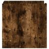 Vidaxl Szafka Nocna, Opalany Dąb, 45X50X50 Cm, Materiał Drewnopochodny
