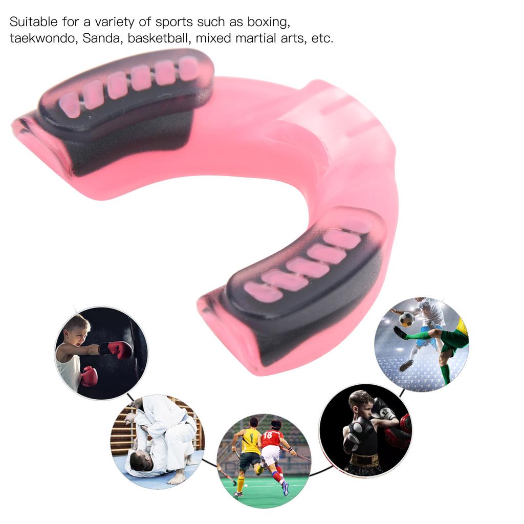 Sports Mouth Guards Children Teeth Brace for Basketball Boxing Taekwondo (S)