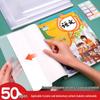 A4 Large Transparent Waterproof Book Cover Film for Primary School Students