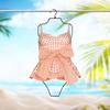 Foldable Lingerie Hanging Rack Aluminum Zinc Zinc Alloy Clothing Hanger Swimsuit Hanger  Beachwear