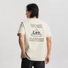 Lee Men's Logo Print Round Neck Short Sleeve T-Shirt