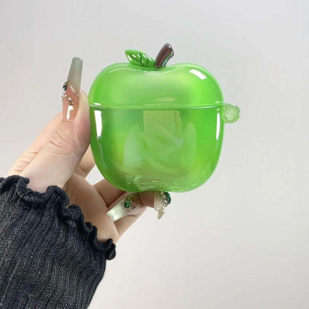 3D Transparent Earphone Protective Shell Protective Cover for AirPods 3/4 /  Airpods Pro 2/1 Gift
