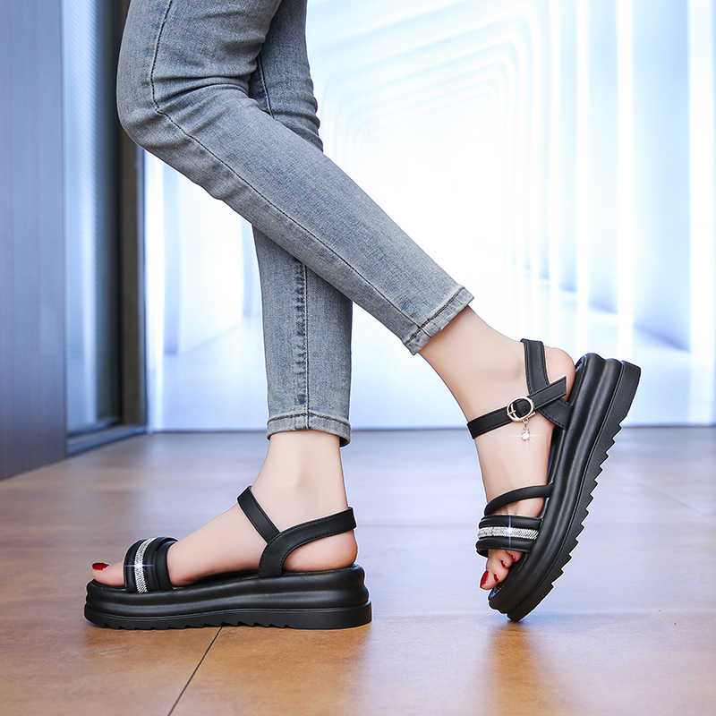 Fashion Open From The Back Slip-resistant Women's Slippers 42 Hawaiian Sandals Shoes Boots For The Festival Sneakers Sport Loafersy