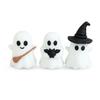 Xiaomi 3/6Pcs Halloween Mini Luminous Ghost Statue Ornament Glow In Dark Cute Spooky Table Decor For Handcraft Halloween Holiday
