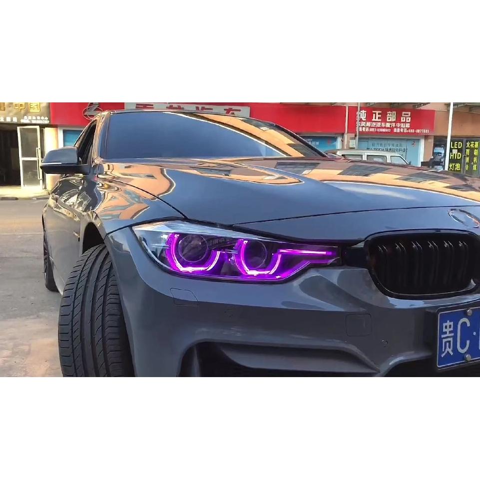 Red Angel Eyes DRL LED Boards For 2016-2018 BMW 3 Series F30 F31 330 320 LCI Adaptive LED Headlights 7419615 63117419610 7419610