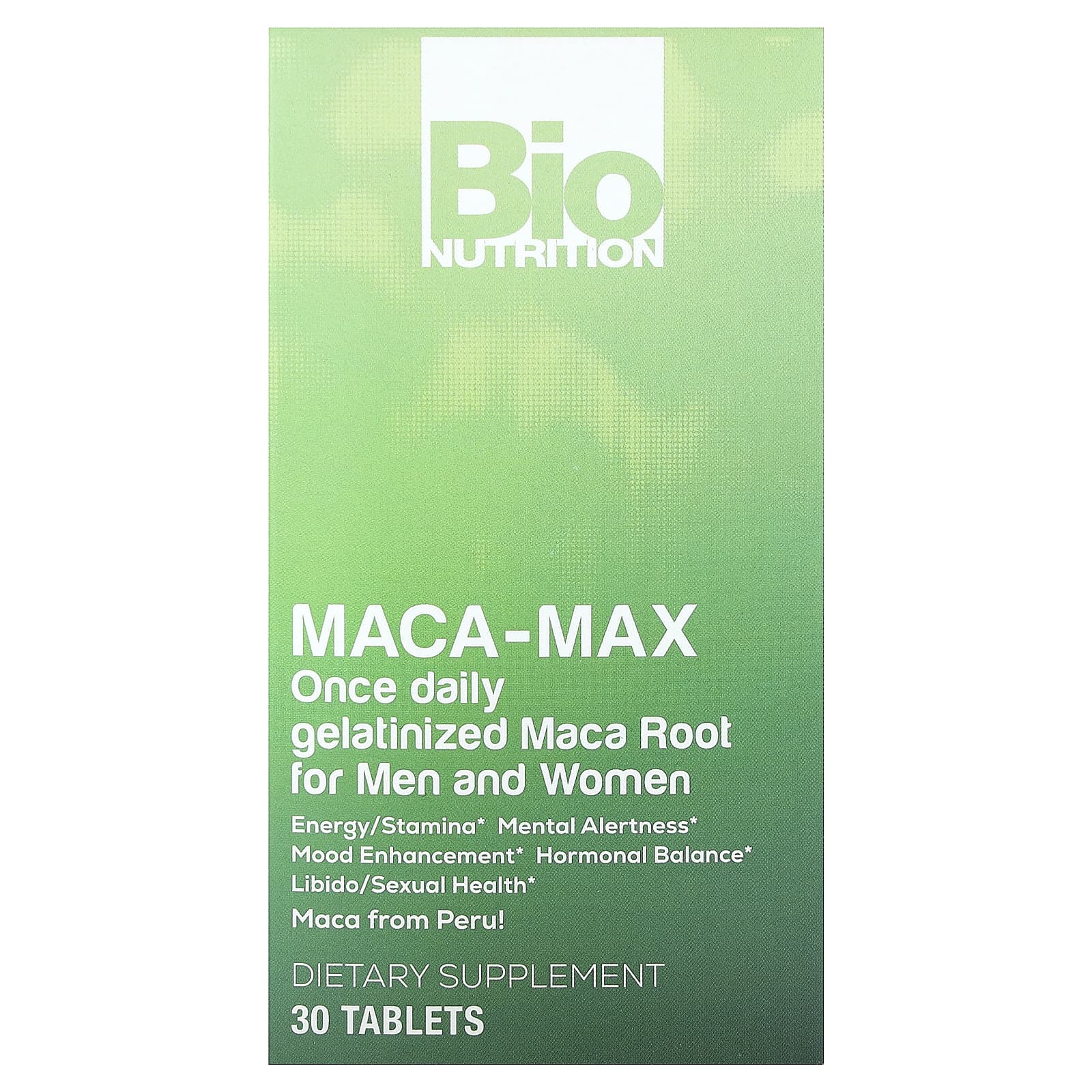 

Bio Nutrition, Maca-Max, чоловіки та жінки, 1000 мг, 30 таблеток