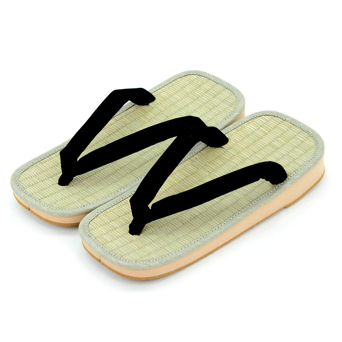 

Sponge Black Made in Black L [Takeharu] Setta, Sole, Tatami, Thong, Sandals, Japan, Men s, Plain, Square, Painless, Tatami,