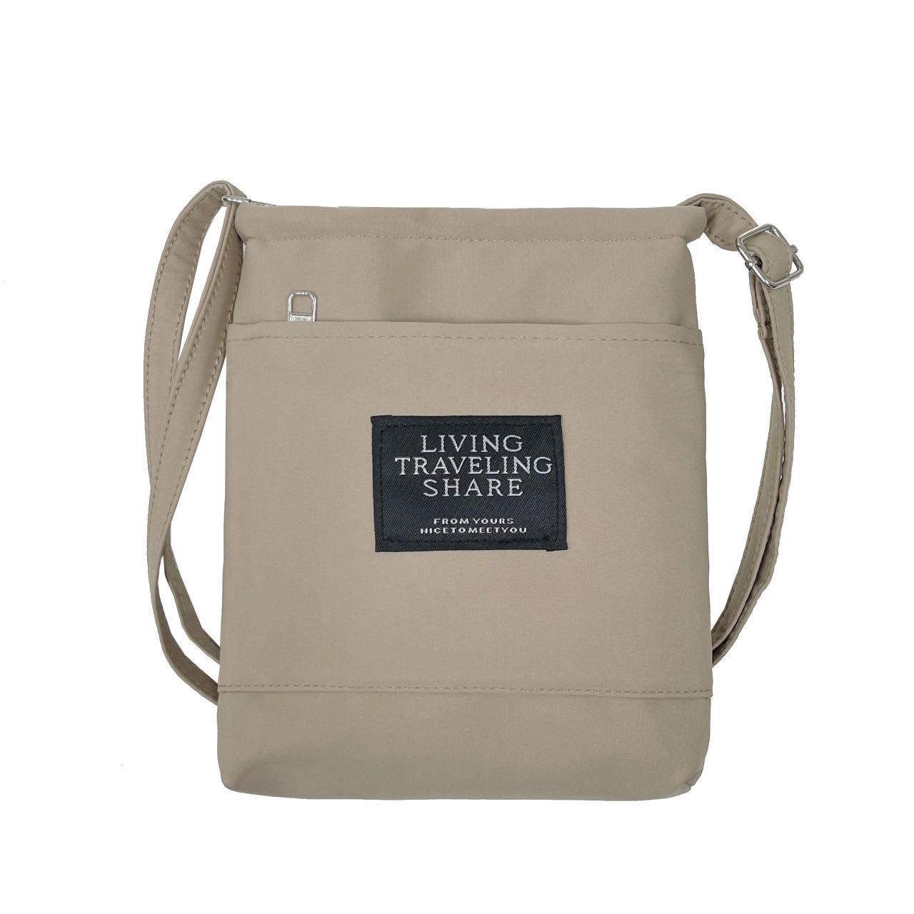 

Легкая женская сумка кроссбоди - Портативная маленькая квадратная сумка на плечо для помады и монет One Size хаки