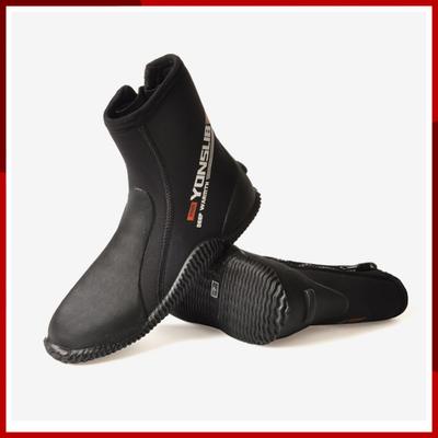 7MM Neopren Tauchstiefel Hoher Schaft Kältefest Rutschfest Fischjagd Scuba-Tauchen Schnorcheln Damen Wasserschuhe