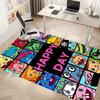 Happy Tree Friends2 Printed Absorbent Washable Carpet, Non-Slip Bathroom Mats, Kitchen Rugs, Yoga Mat,Living Room Entrance, Camping Picnic Rugs