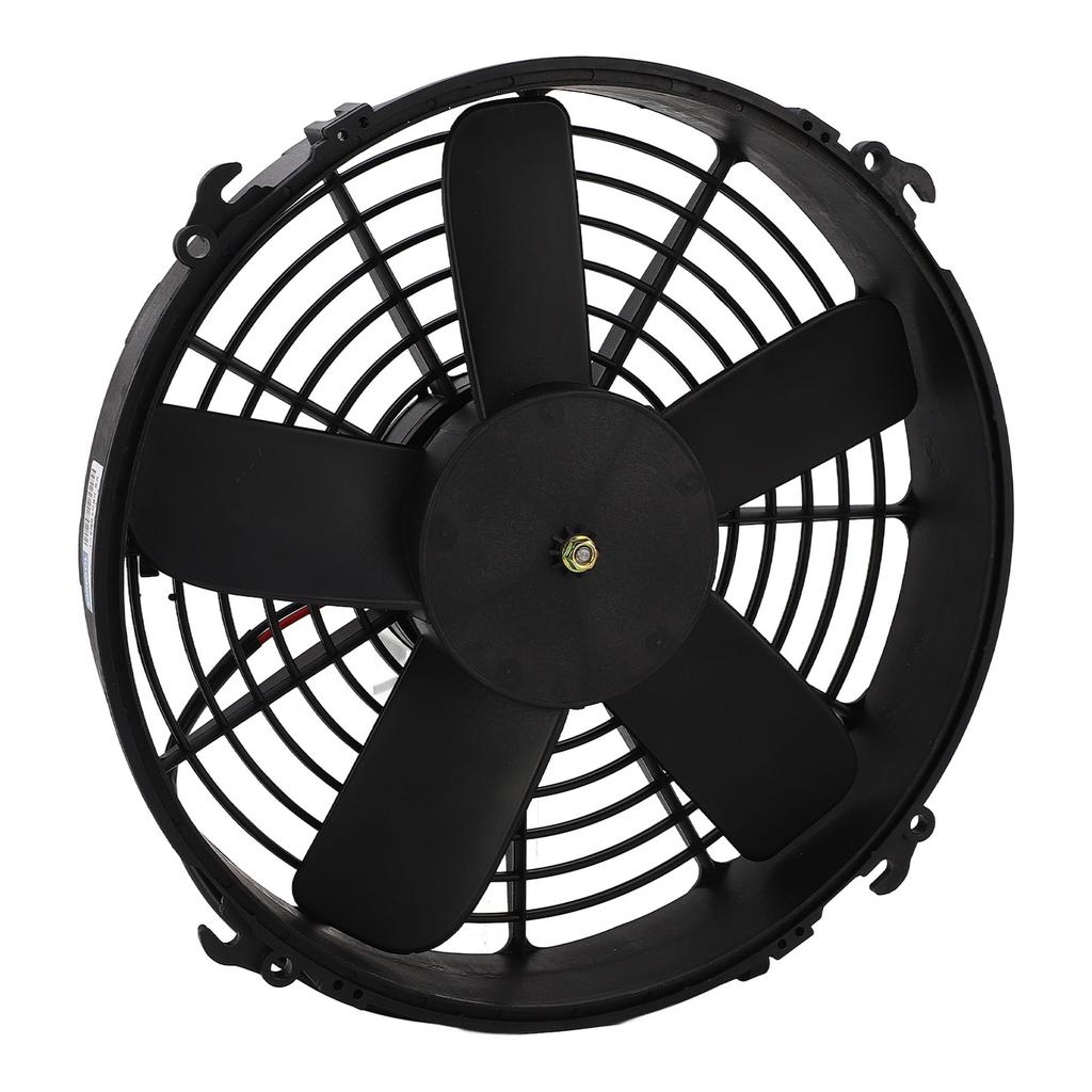 13in Radiator Cooling Fan 5 Straight Blade 24V 160W Better Heat Dissipation for Bus Passenger Car Truck