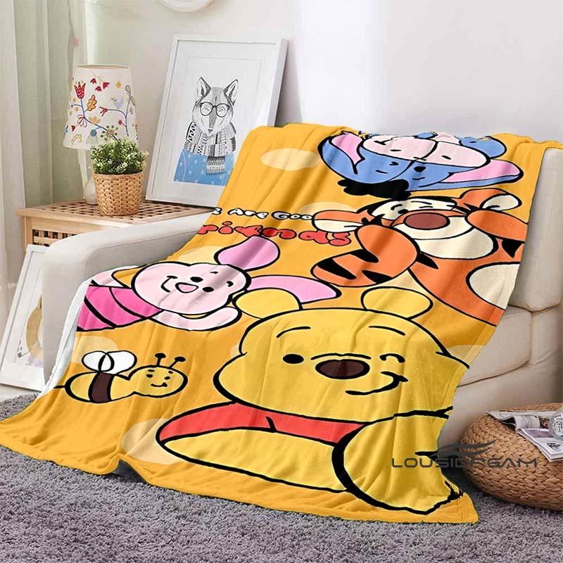 

DIY Blanket, Pooh Bear Theme, Soft and Comfortable, Suitable for All Seasons, A Special Gift. 75x90cm