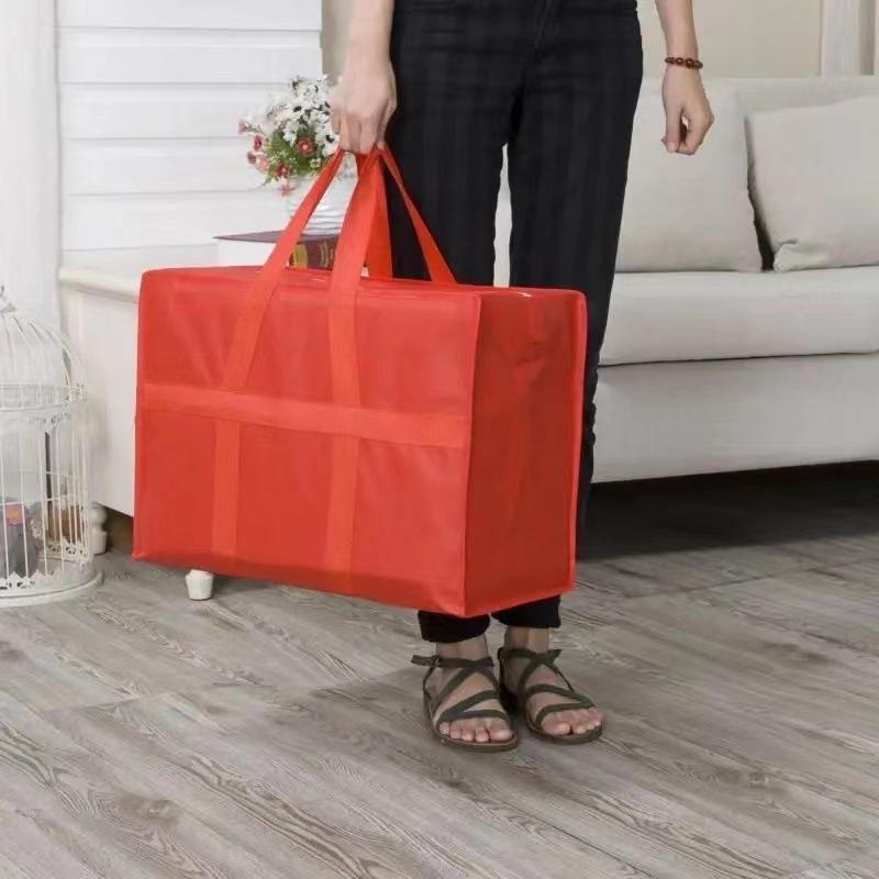 Oxford Cloth Moving Packing Bag Travel Luggage Bag Large Capacity Sturdy Waterproof Clothes Quilts Luggage Storage Bag