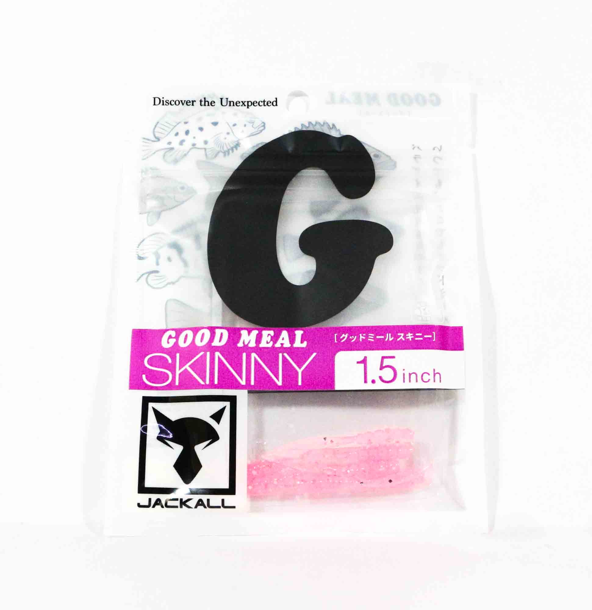 

Jackall Мягкая Приманка Good Meal Skinny 1,5 дюйма Goodmeal Goodmeal Розовый (8126)