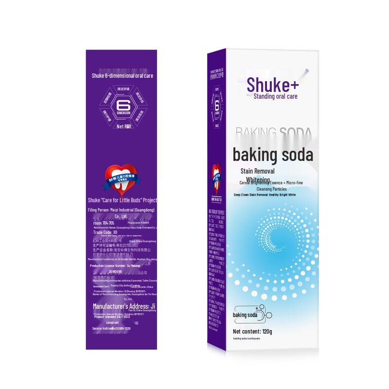 Shuke Baking Soda Whitening & Stain Removal Toothpaste