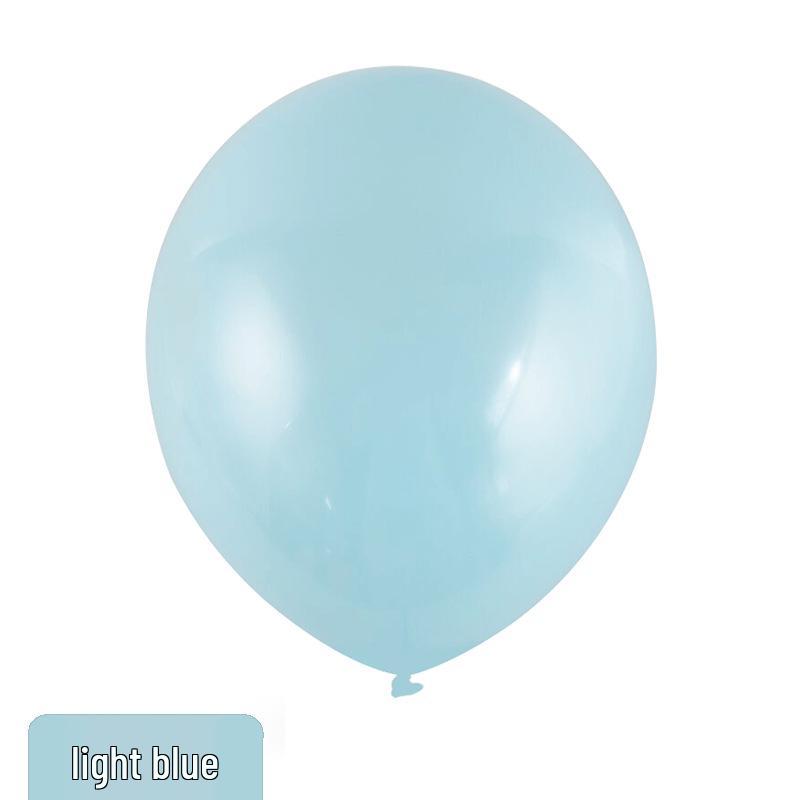 10-Inch Candy Color Latex Balloons for Weddings & Birthdays - 2.2g