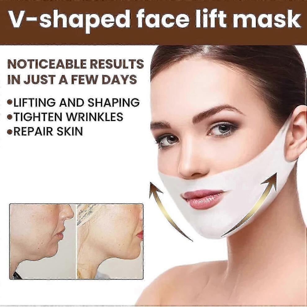 (2 Pack-10pcs) V-Line Lifting Mask Tape, Gesichtsstraffung für alle Hauttypen