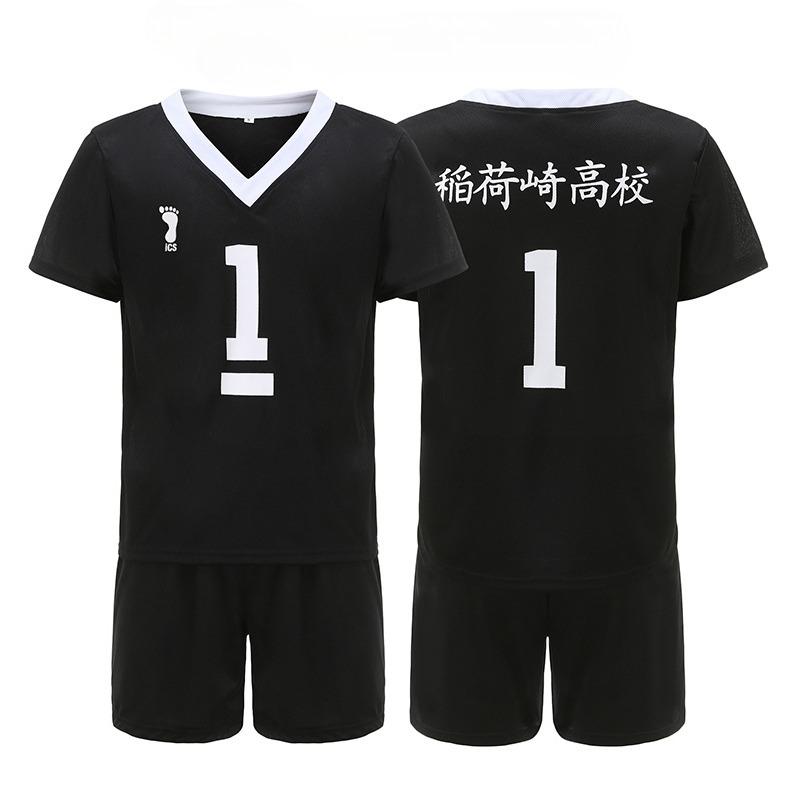 Anime Haikyu Cosplay Uniforme de Voleibol de la Escuela Secundaria Inarizaki para Niños miya atsumu miya osamu Shinsuke Kita Disfraz de Cosplay