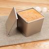 Kohlenstoffstahl Toastboxen Antihaft Brot Toast Form Box mit Schiebedeckel Brotlaibform Kuchenform Backform Toastform Brotmould