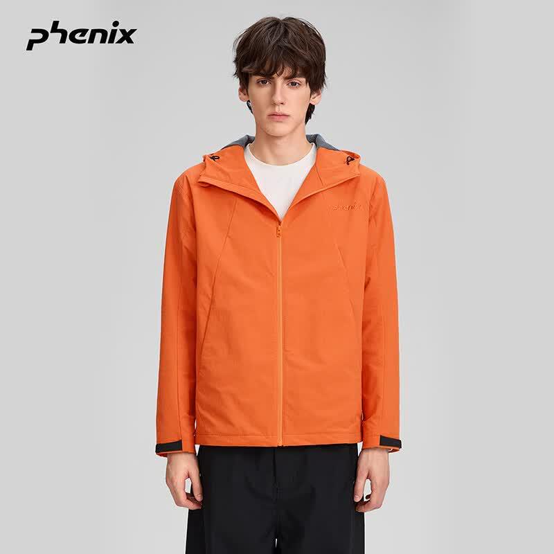 Phenix Men's Windproof Splash-Proof Hooded Hiking Jacket