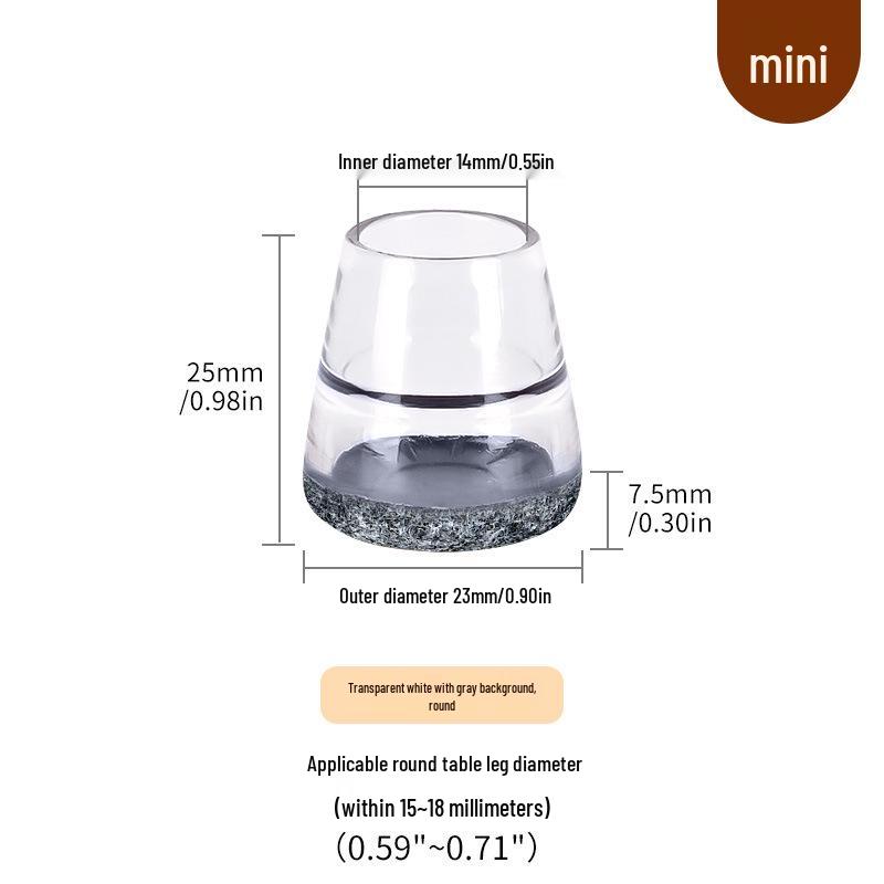 Silicone Chair and Table Leg Covers - Silent, Non-Slip Protection for Furniture