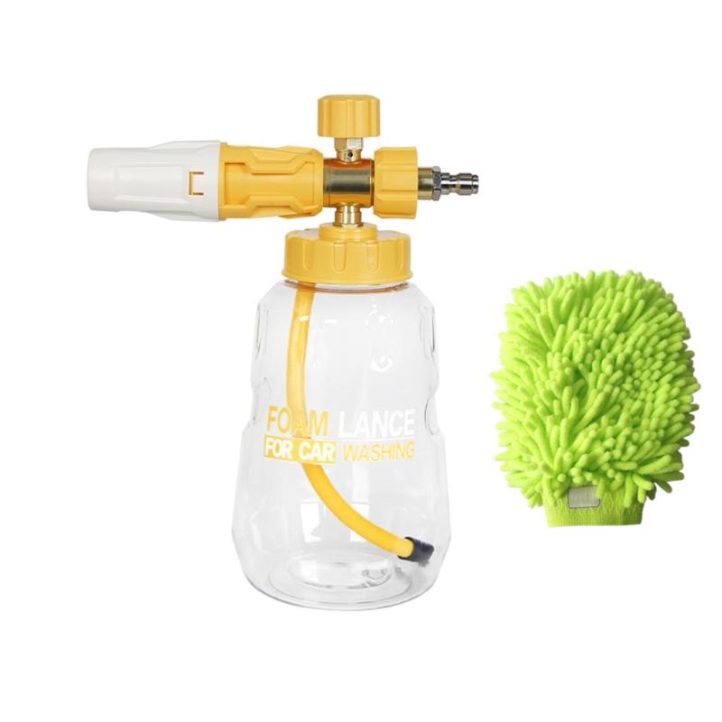 Professional Foam Tool with 1/4 Inch Quick Release Adapter Towel High Pressure Washer Foam Device for Auto Detailing