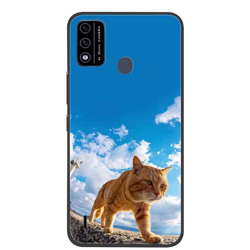 For Itel A48 Case Soft Silicone Cool Cartoon Case For ItelA48 Back Cover for ITEL A 48 Cases Fashion TPU Phone Fundas New Capa
