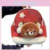 Panda Bear Doll Headband Earphones Star Letter Backpack Zipper Style Design