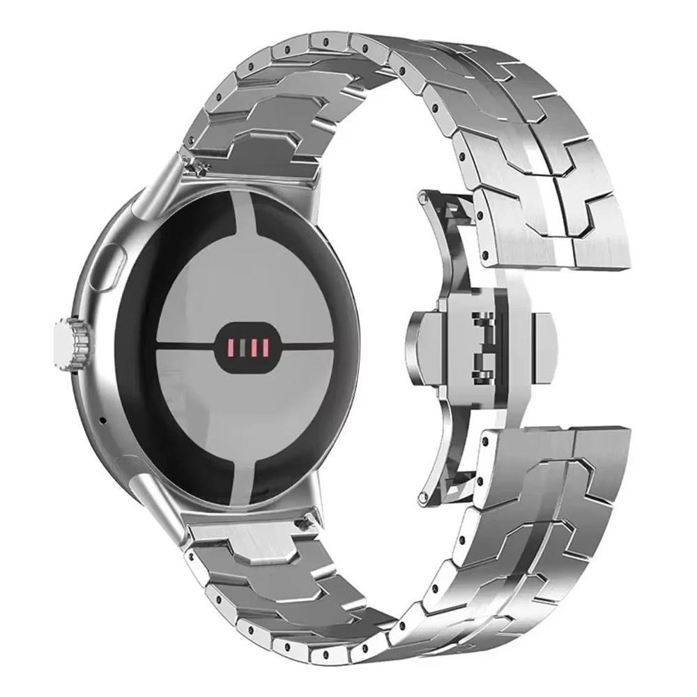 Pasek do zegarka Google Pixel Watch 4 45mm/3 45mm Stal nierdzewna z zapięciem motylkowym