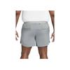 Nike Solid Color Brand Logo High Waist Drawstring Split Shorts Men Shorts Silver DM4759-084