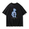 Trend Detective Conan Male Summer Monster Thief Kidd Kudo Shinichi Haihara Mourning Anime Peripheral Men's Cotton T-Shirt