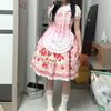 Apron Kitchen Bow Sweet Girlish Fashion Japanese Harajuku Lolita All-match Cosplay Aprons Multi-function Restaurant Household