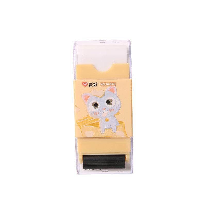 Peekaboo Rubber Kawai Pencil Sharpener Multi Functional Portable Small Sharpener Office School Supplies Lovely Sharpeners Gift