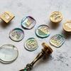 Butterfly Icon Wax Seal Stamp Replace Head Antique Metal Star Sky Pattern Sealing Wax Seals Head Retro Flowers