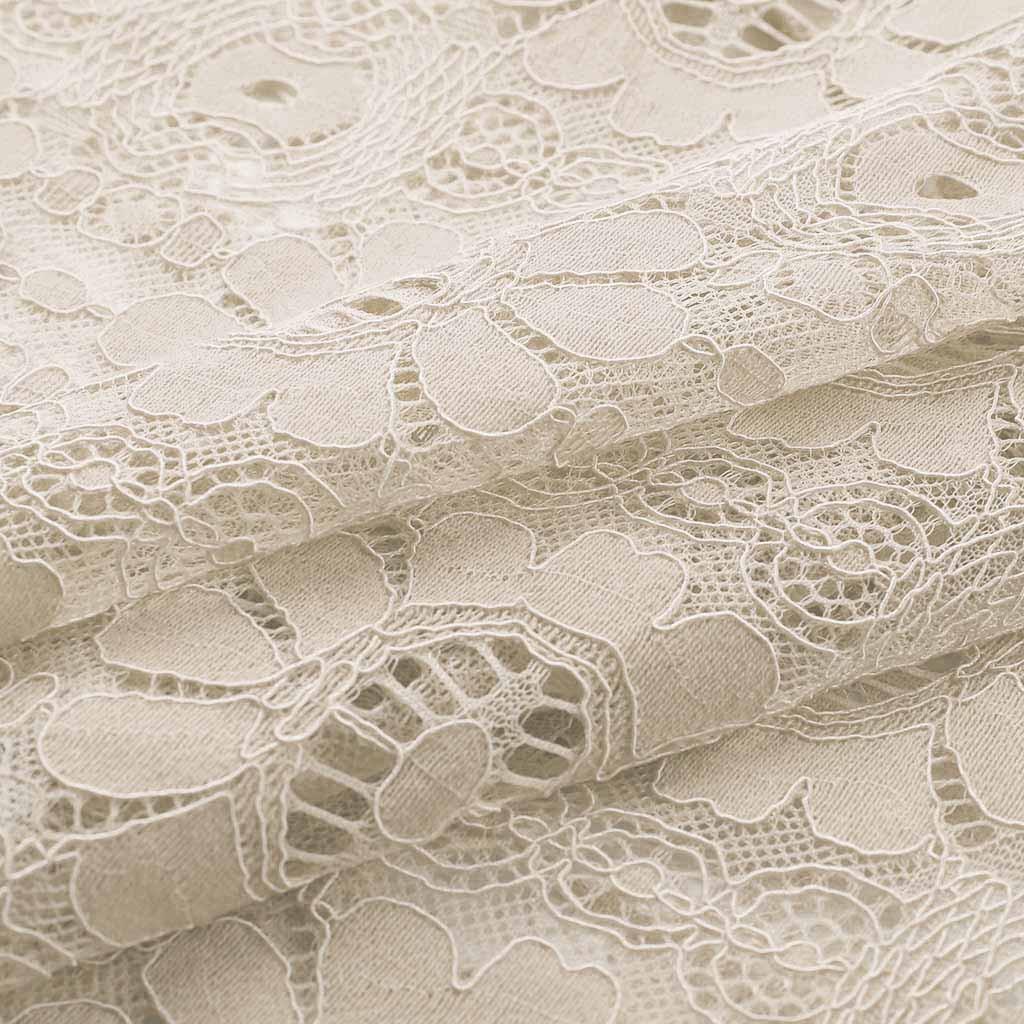 Fashion Casual Bohemian Large Size V-Neck Solid Color Lace Tassel Long Dress