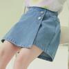 Girls' Skirt-Style Denim Shorts