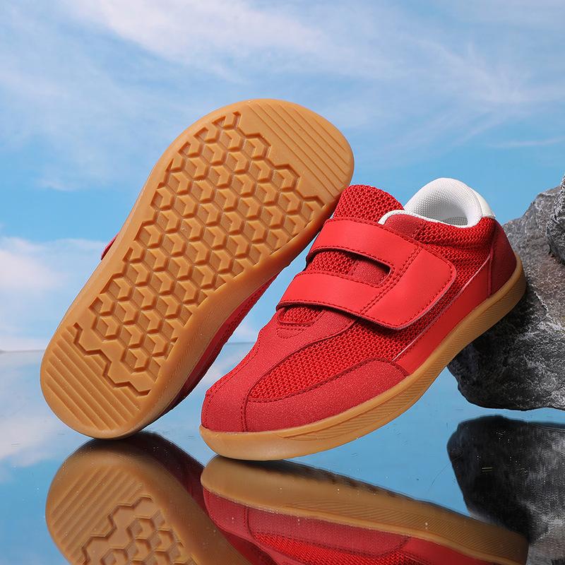 

Детская обувь для широкой стопы, обувь с широким носком, обувь босиком, нескользящая дышащая поверхность из мушиной вязки, уличная повседневная спортивная обувь, обувь для бега и ходьбы 38