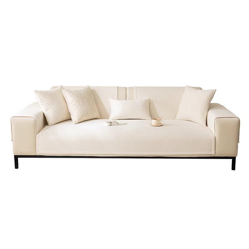 Chenier Sofa Cover  New Non-Slip Seat Cushion Cover Cloth Simple Modern High-End Solid Color Sofa Cushion