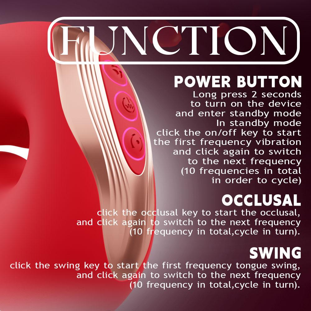 Powerful Tongue Licking Vibrator Adult Sex Toy For Women Female Masturbation Nipple Vagina Clitoris Stimulator G Spot Vibrators