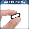 Parking Sensor Seal, Rear Parking Reverse Sensor Ring No.66206923000 for BMW 128i 2008-2013 Black, 1 Pc