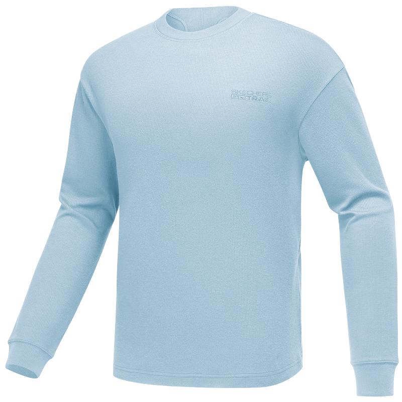 Skechers Men s Waffle Knit Moisture-Wicking Long Sleeve T-Shirt L 100