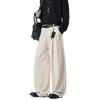 ICH MODE Women's Lyocell Tencel Straight Leg Casual Pants
